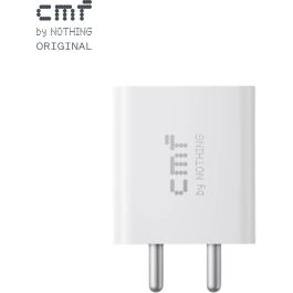CMF by Nothing 33 W Quick Charge 3 A Wall Charger for Mobile  (White)