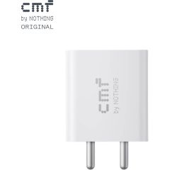 CMF by Nothing 33 W Quick Charge 3 A Wall Charger for Mobile  (White)