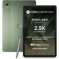 MOTOROLA Pad 60 Neo 6 GB RAM 128 GB ROM 11 inch with Wi-Fi+5G Mediatek Dimensity 6300 Tablet (PANTONE Bronze Green)