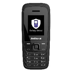 JioBharat V4 4G Keypad Phone with Safety Shield Feature, JioTV, JioHotstar, JioSaavn, JioPay (UPI & SoundPay), LED Torch, Digital Camera, 1000 mAh Battery, Locked for Jio Network